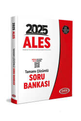 Data Yayınları 2025 ALES Tamamı Çözümlü Soru Bankası - Data Yayınları