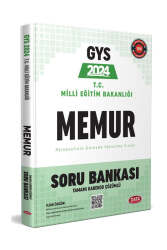 Data Yayınları 2024 Milli Eğitim Bakanlığı Memur GYS Soru Bankası - Data Yayınları