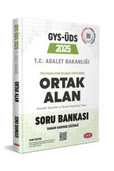 Data Yayınları 2025 GYS Adalet Bakanlığı GYS-ÜDS Ortak Alan Tamamı Çözümlü Soru Bankası - Data Yayınları
