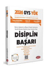 Data Yayınları 2024 YÖK Üst Kuruluşları İle YÖK Personeli GYS Disiplin ve Başarı - Data Yayınları