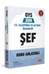 Data Yayınları 2024 T.C Ulaştırma ve Altyapı Bakanlığı Şef Konu Anlatımlı - Data Yayınları