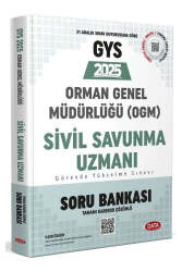 Data Yayınları 2025 GYS Orman Genel Müdürlüğü Sivil Savunma Uzmanı Soru Bankası - Data Yayınları