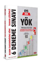 Data Yayınları 2024 GYS YÖK Personeli 6 Deneme Sınavı - Data Yayınları