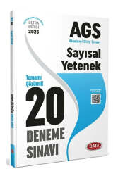 Data Yayınları 2025 MEB-AGS Sayısal Yetenek 20 Deneme - Data Yayınları