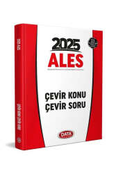 Data Yayınları 2025 ALES Çevir Konu Çevir Soru - Data Yayınları