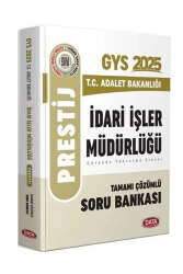 Data Yayınları 2025 Adalet Bakanlığı İdari İşler Müdürlüğü Prestij Soru Bankası - Data Yayınları