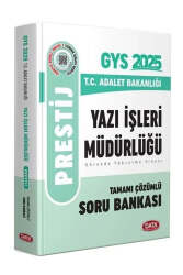 Data Yayınları 2025 Adalet Bakanlığı Yazı İşleri Müdürlüğü Prestij Soru Bankası - Data Yayınları