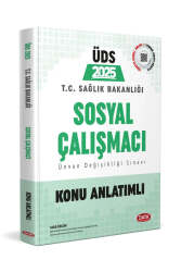 Data Yayınları 2025 GYS ÜDS Sağlık Bakanlığı Sosyal Çalışmacı Konu Anlatımlı - Data Yayınları