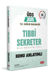 Data Yayınları 2025 T.C. Sağlık Bakanlığı GYS Tıbbi Sekreter Konu Anlatımlı - Data Yayınları