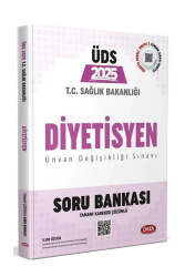 Data Yayınları 2025 ÜDS Sağlık Bakanlığı Diyetisyen Soru Bankası - Data Yayınları