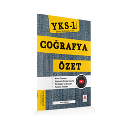 Delta Kültür Yayınları TYT Coğrafya Özet - Delta Kültür Yayınları