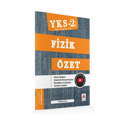 Delta Kültür Yayınları AYT Fizik Özet - 1