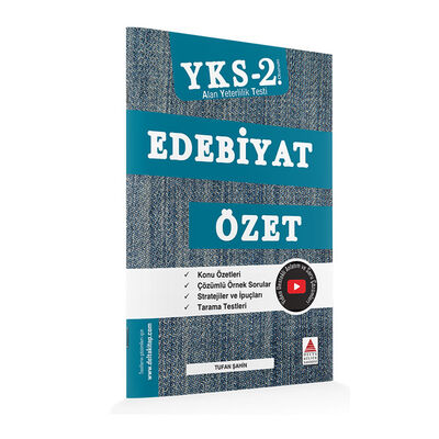 Delta Kültür Yayınları AYT Edebiyat Özet - 1