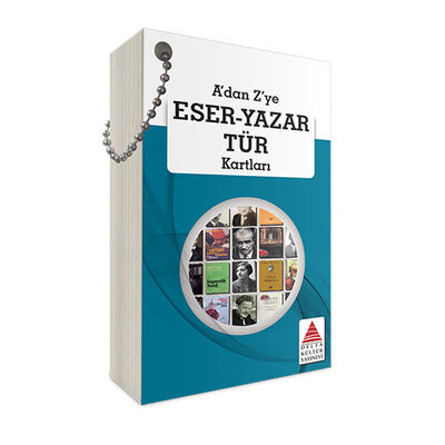 Delta Kültür Yayınları A’dan Z’ye Eser–Yazar Tür Kartları - 1