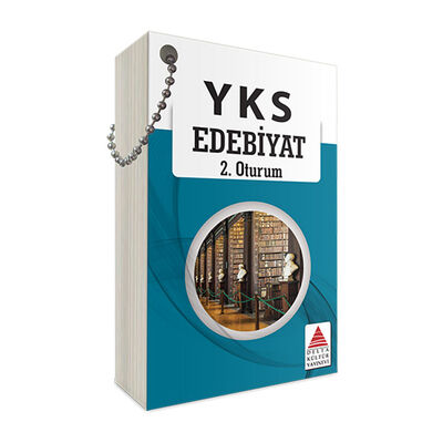 Delta Kültür Yayınları AYT Edebiyat Kartları - 1