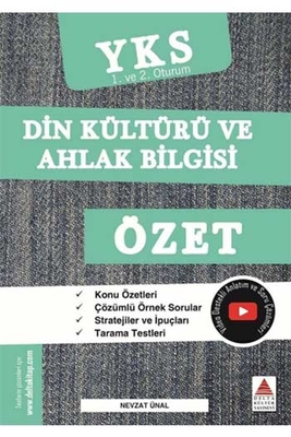 Delta Kültür Yayınları TYT AYT Din Kültürü ve Ahlak Bilgisi Özet - 1
