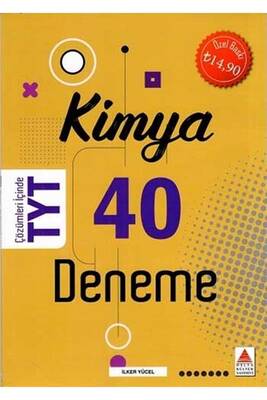 ​Delta Kültür Yayınları TYT Kimya 40 Deneme - 1