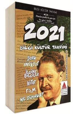 Delta Kültür Yayınları 2021 Bilgi Kültür Takvimi - 1