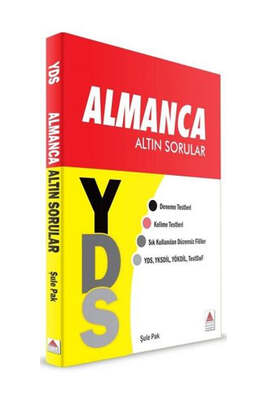 Delta Yayınevi Kültür YDS Almanca Altın Sorular - 1