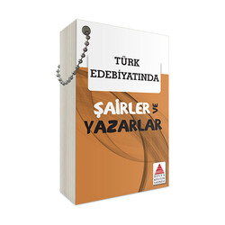 Delta Kültür Yayınları - Delta Kültür Yayınları Türk Edebiyatında Şairler ve Yazarlar Kartları