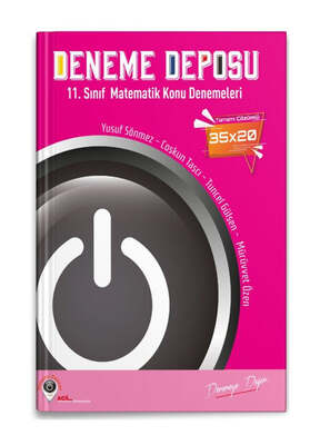 Deneme Deposu 11. Sınıf Matematik 35 x 20 Konu Denemeleri - 1