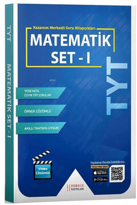 Derece Yayınları TYT Matematik Set - 1