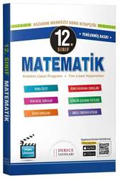 Derece Yayınları - Derece Yayınları 12. Sınıf Matematik Kazanım Merkezli Soru Kitapçığı Seti