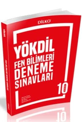 Dilko Yayıncılık YÖKDİL Fen Bilimleri 10 Deneme Sınavı - 1