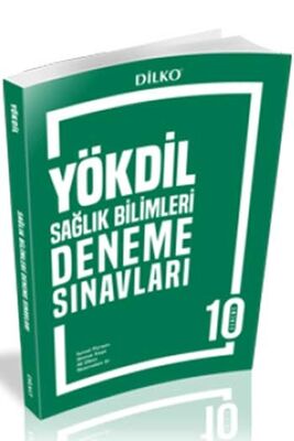 Dilko Yayıncılık YÖKDİL Sağlık Bilimleri 10 Deneme Sınavı - 1