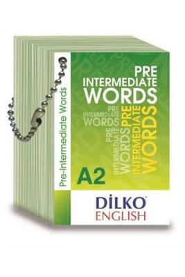 Dilko Yayıncılık Pre Intermediate Words A2 Kelime Kartı - 1