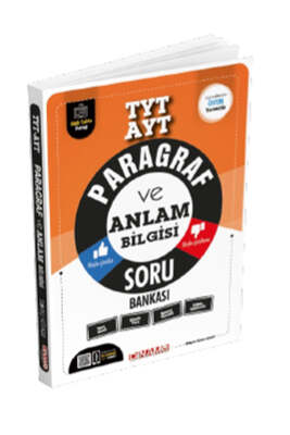 Dinamo Yayınları TYT AYT Paragraf ve Anlam Bilgisi Soru Bankası - 1