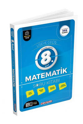 Dinamo Yayınları 8. Sınıf Matematik Soru Kitabı Video Çözümlü - 1