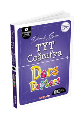 Dinamo Yayınları 2022 TYT Coğrafya Ders Defteri - 1