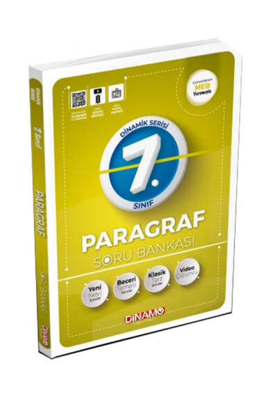Dinamo Yayınları 2024 7.Sınıf Paragraf Soru Bankası - 1