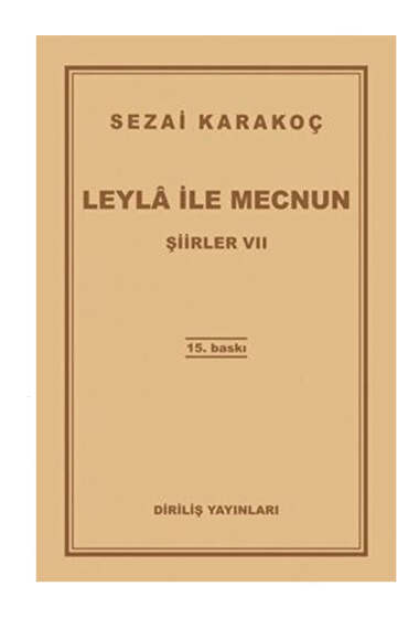 Diriliş Yayınları Leyla İle Mecnun (Şiirler) - 1