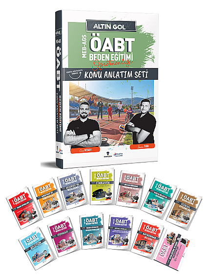 2027 MEB-AGS ÖABT Altın Gol Besyo Beden Eğitimi Öğretmenliği Konu Anlatım Seti Dizgi Kitap - 1