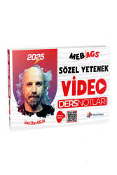 Dizgi Kitap 2025 MEB-AGS Sözel Yetenek Video Ders Notları (Umut Cihan Arslan) - Dizgi Kitap Yayınları