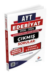Dizgi Kitap 2025 AYT Edebiyat Konularına Göre Tasnif Edilmiş Tamamı PDF Çözümlü Çıkmış Sorular - Dizgi Kitap Yayınları