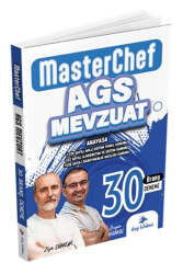 Dizgi Kitap 2025 MEB-AGS MasterChef Mevzuat 30 Deneme - Dizgi Kitap Yayınları
