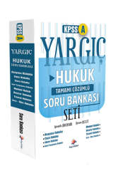 Dizgi Kitap 2025 Yargıç KPSS-A Grubu Hukuk Tamamı Çözümlü Soru Bankası Seti - Dizgi Kitap Yayınları