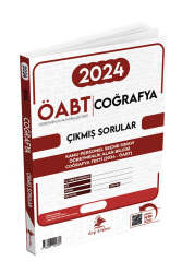 Dizgi Kitap MEB-AGS ÖABT Coğrafya Öğretmenliği 2024 Sınavı Çıkmış Sorular - Dizgi Kitap Yayınları