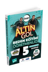 Dizgi Kitap ÖABT Beden Eğitimi Öğretmenliği Altın Gol 5 Deneme - Dizgi Kitap Yayınları