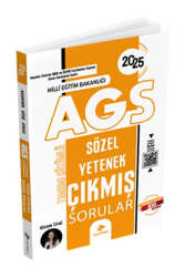 Dizgi Kitap 2025 MEB-AGS Sözel Yetenek Çıkmış Sorular - Dizgi Kitap Yayınları
