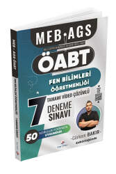 Dizgi Kitap MEB-AGS ÖABT Fen Bilimleri Öğretmenliği 7 Deneme Sınavı - Dizgi Kitap Yayınları