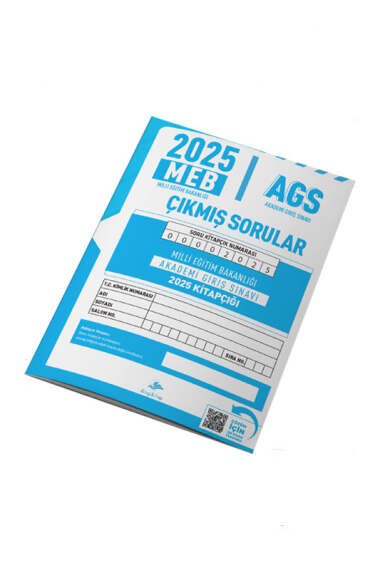Dizgi Kitap MEB-AGS 2025 Çıkmış Sorular Fasikülü - 1