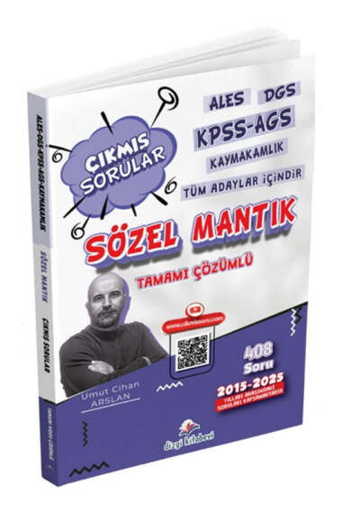 Dizgi Kitap ALES DGS KPSS AGS Kaymakamlık Tüm Adaylar İçin Sözel Mantık Çıkmış Sorular - 1