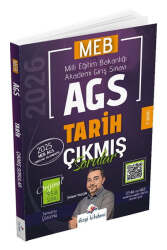 Dizgi Kitap 2026 MEB-AGS Tamamı Video Çözümlü Tarih Çıkmış Sorular - Dizgi Kitap Yayınları