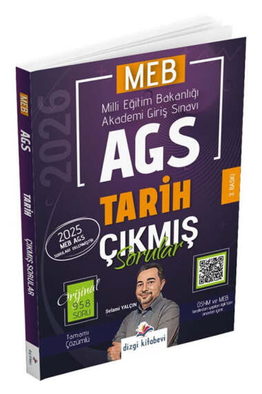 Dizgi Kitap 2026 MEB-AGS Tamamı Video Çözümlü Tarih Çıkmış Sorular - 1