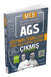 Dizgi Kitap 2026 MEB-AGS Tamamı Video Çözümlü Eğitimin Temelleri Türk Milli Eğitim Sistemi Çıkmış Sorular - Dizgi Kitap Yayınları