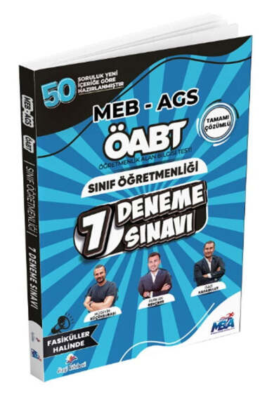 Dizgi Kitap 2026 ÖABT MEB AGS Sınıf Öğretmenliği 7 Deneme - 1